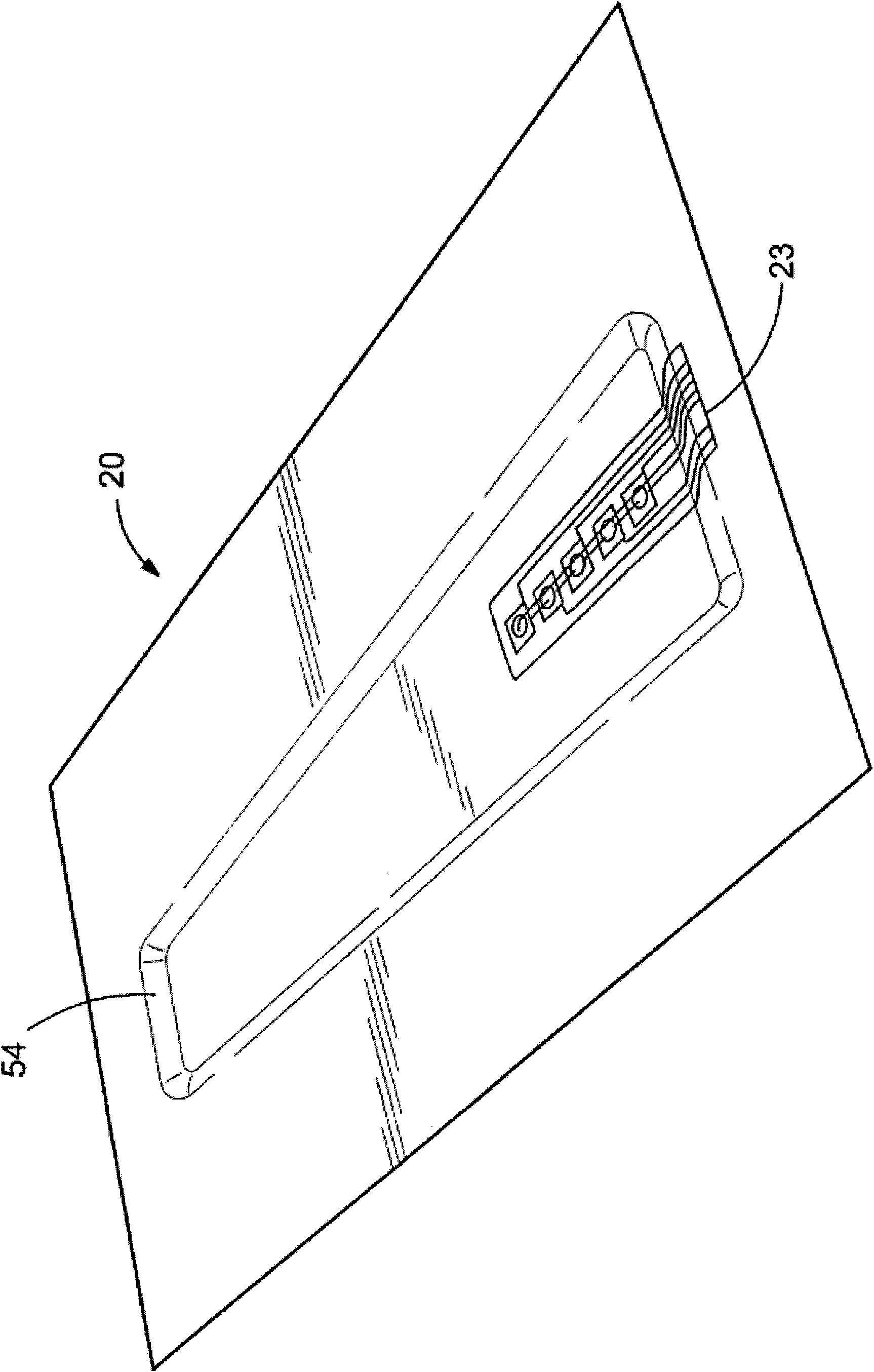 In-molded capacitive switch