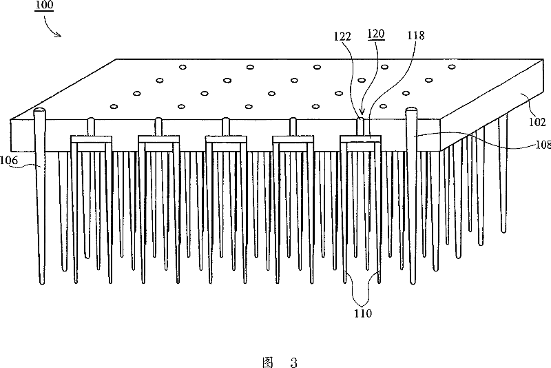 Apparatus and method for testing conductive bumps