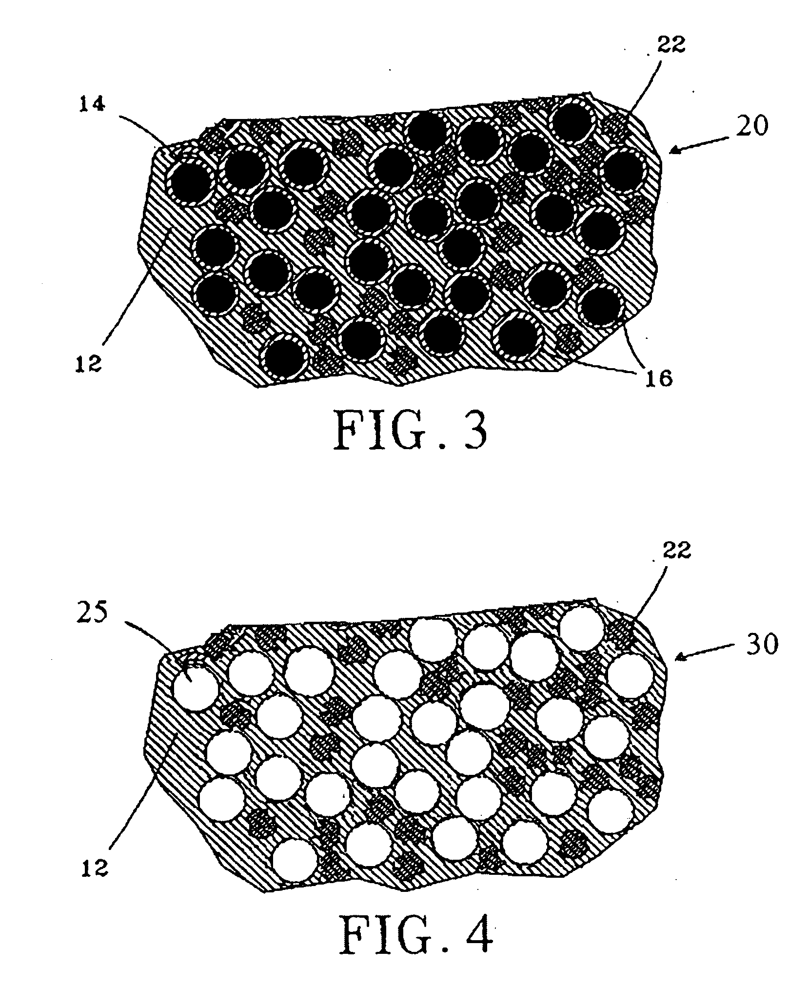 Thermal transient suppression material and method of production