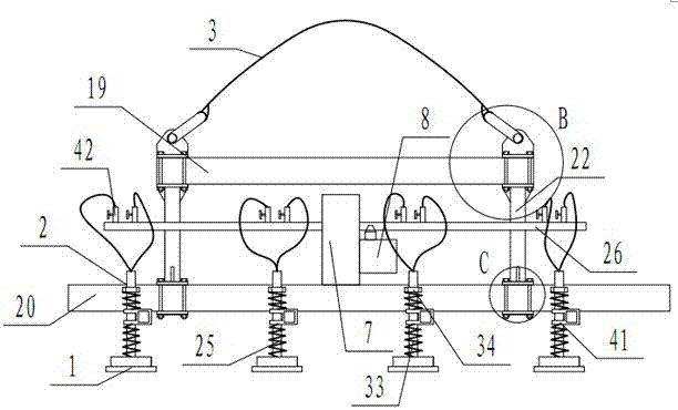 A vacuum suction sling and its use method