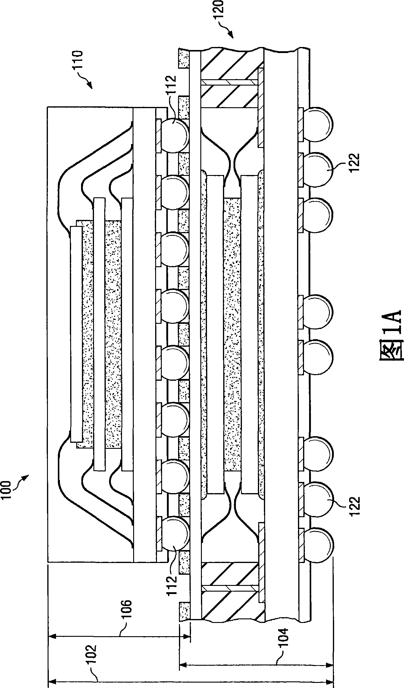 Multiple die integrated circuit package