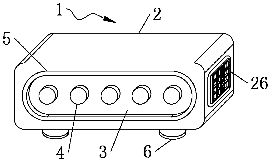 A floor-standing laser plant growth lamp and its installation device