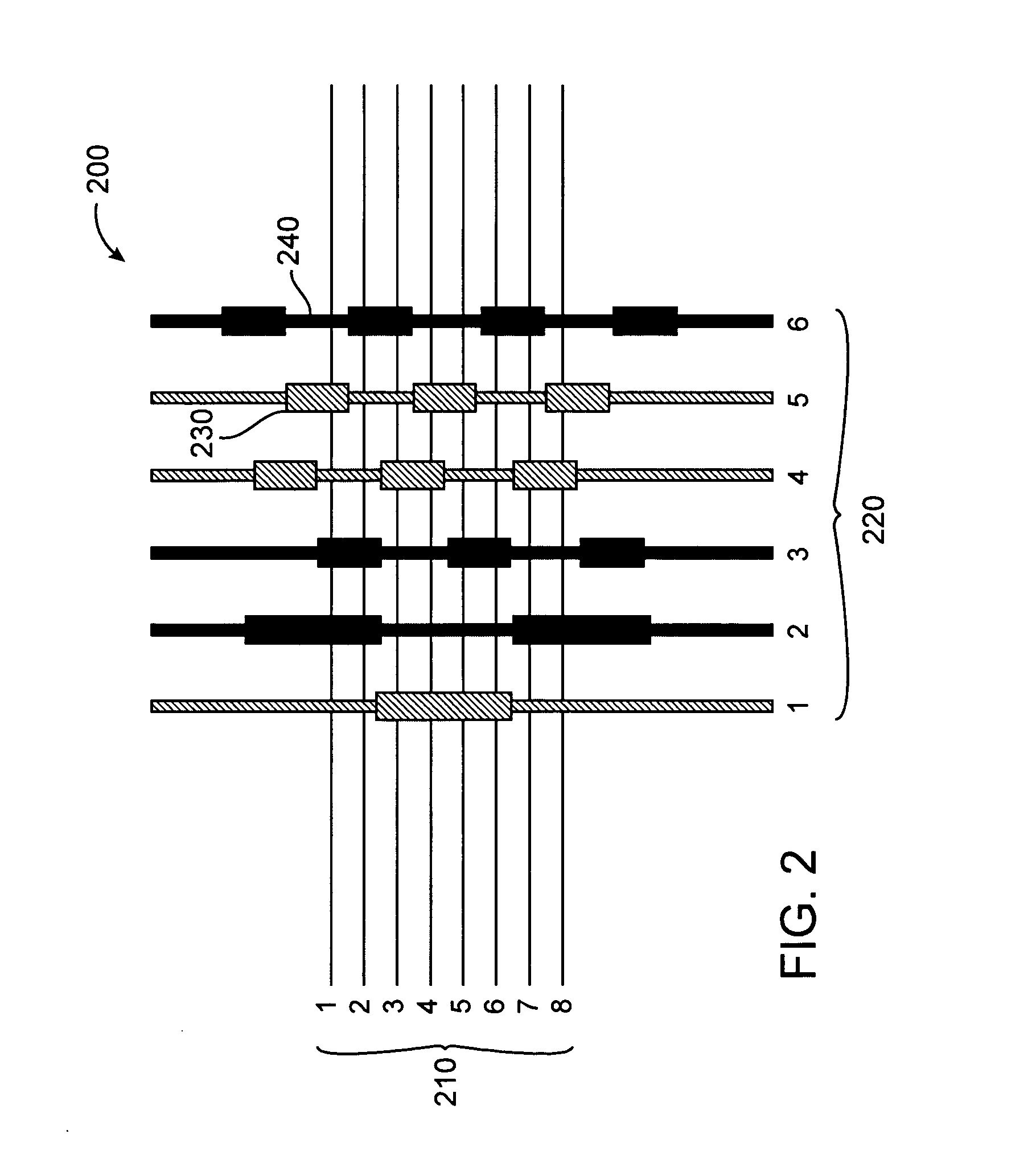 System and method based on field-effect transistors for addressing nanometer-scale devices