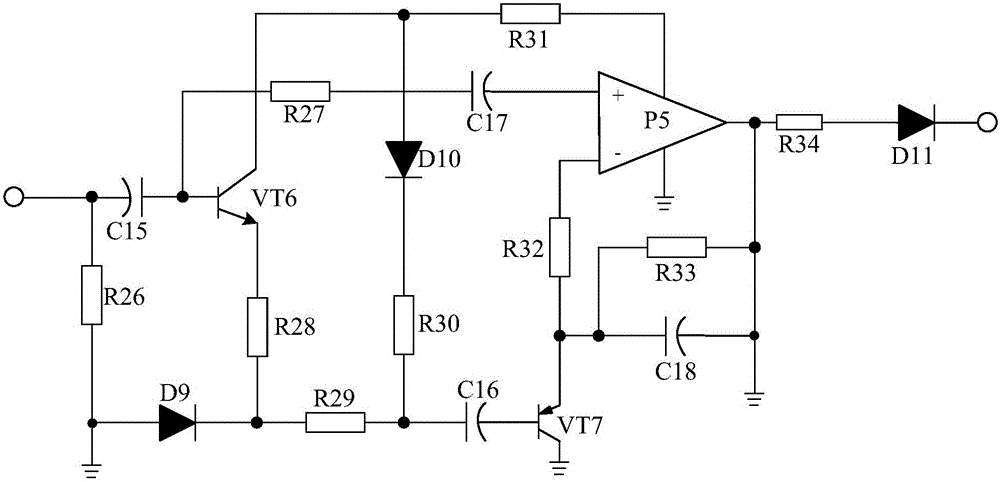 Signal-amplification-type light-operated LED control system based on current adjusting circuit