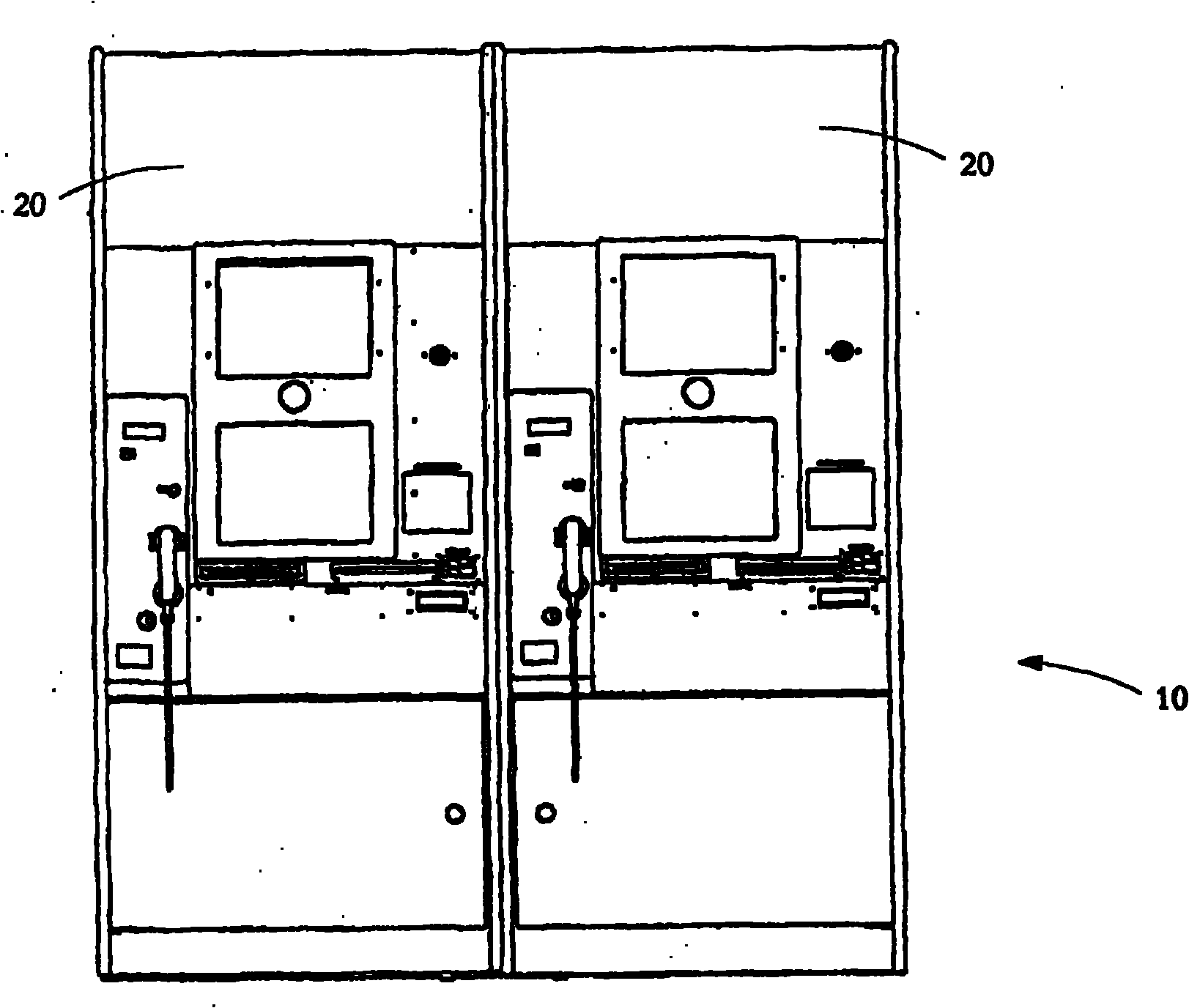Automated apparatus for dispensing medicaments