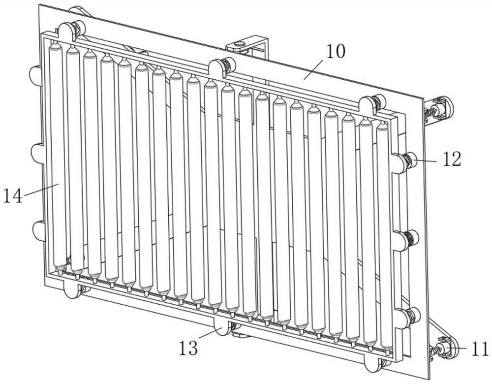 A kind of cushioning and protecting component around pier columns used in bridge construction