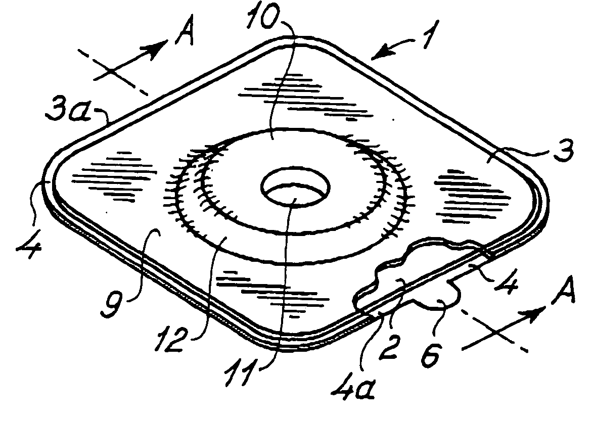 Method of manufacturing soft convex adhesive wafer