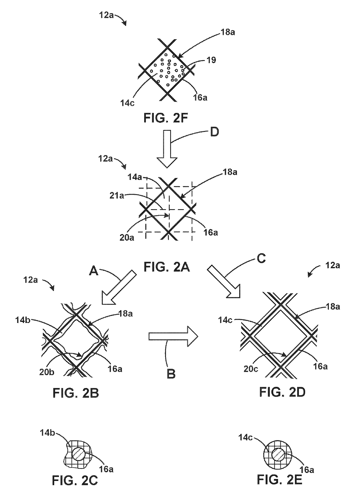 Tissue-coated articles