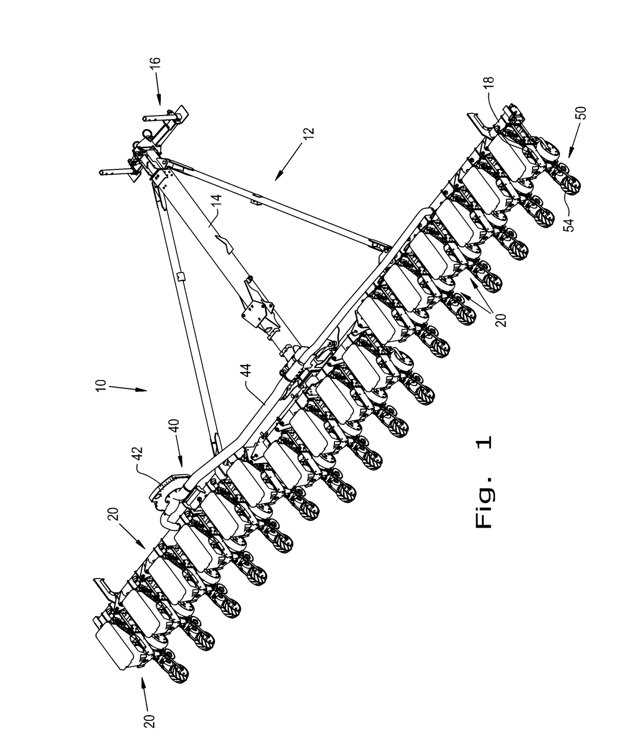 Zeroing adjustment for depth control system