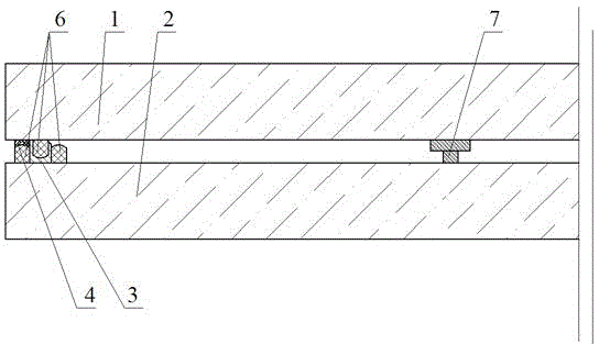 Bar-frame sealed vacuum glass insulation panel and preparation method thereof