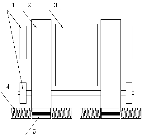 Loading machine for particle materials