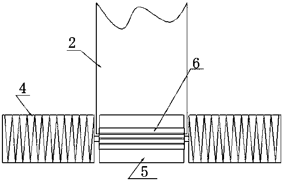 Loading machine for particle materials