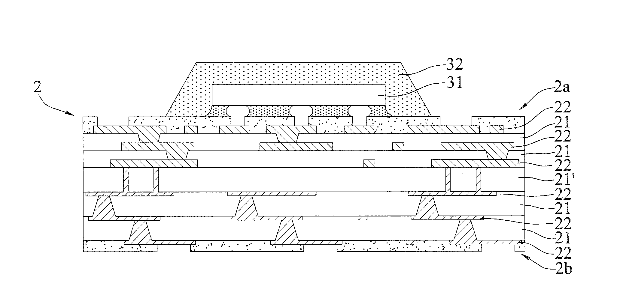 Package substrate and structure