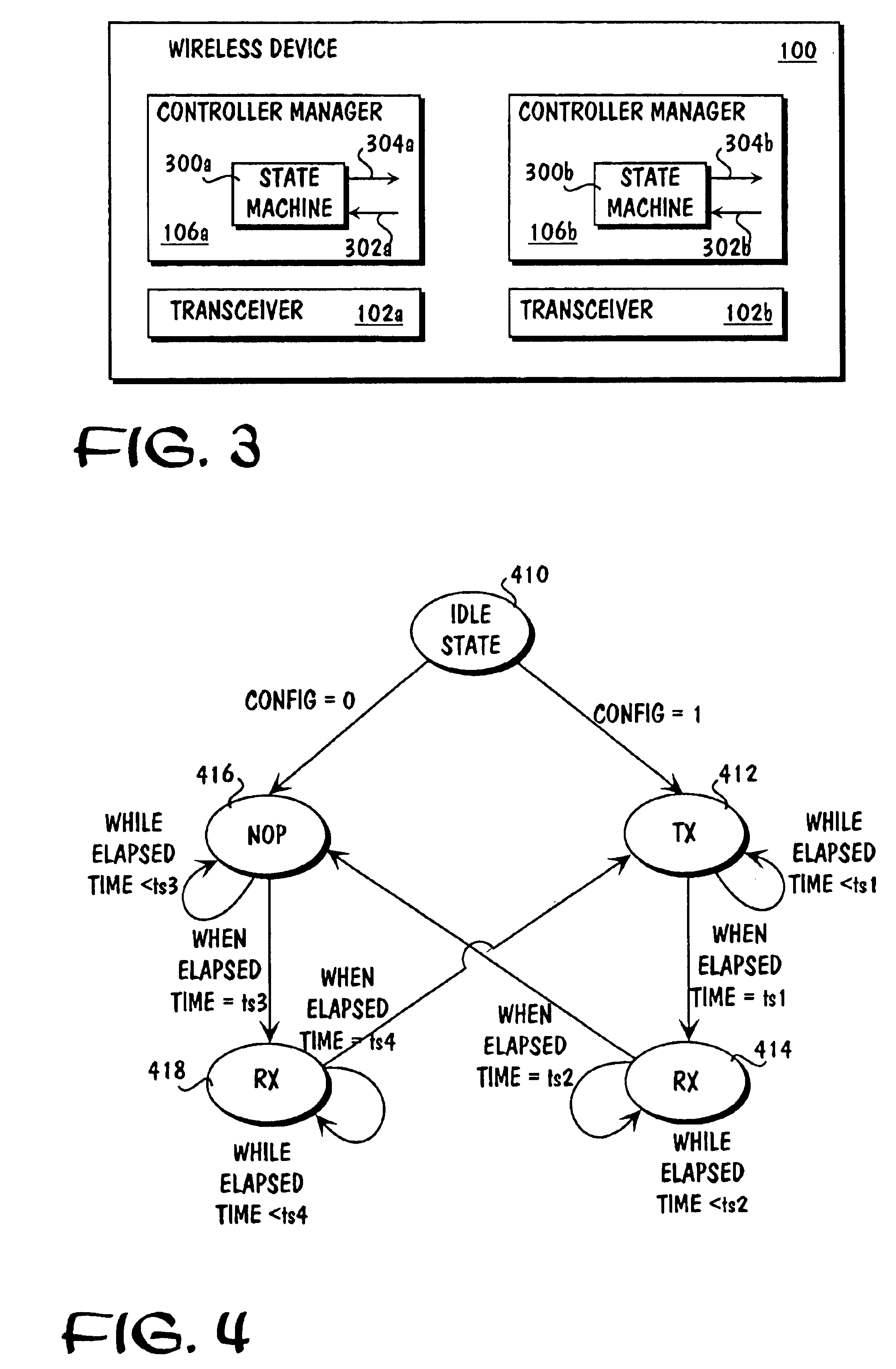 Wireless apparatus having multiple coordinated transceivers for multiple wireless communication protocols