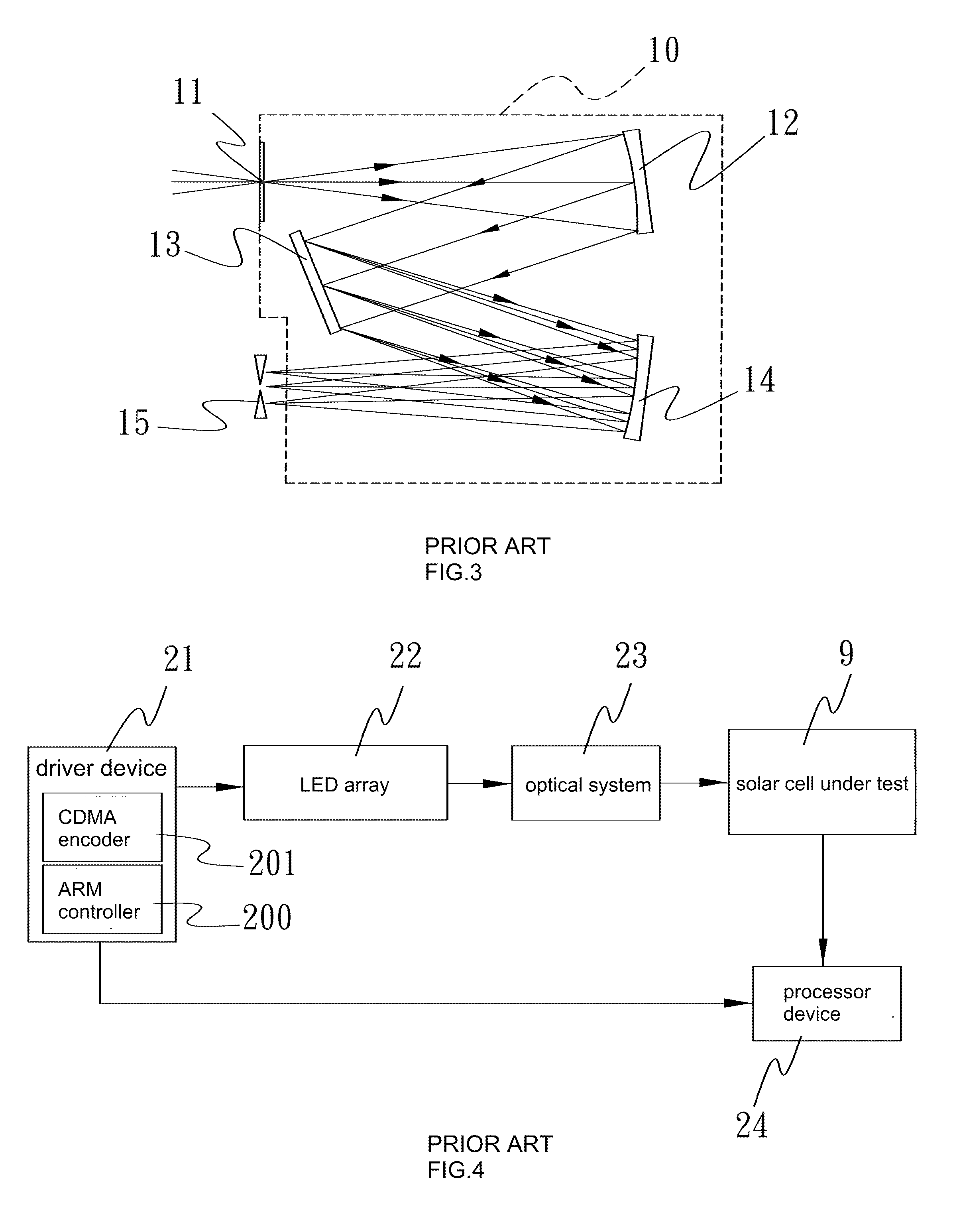Process and apparatus for measuring spectral response of solar cell, and process for compensating decay of light source
