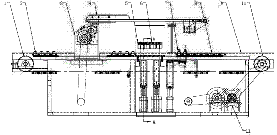 Novel steamed corn bread production machine