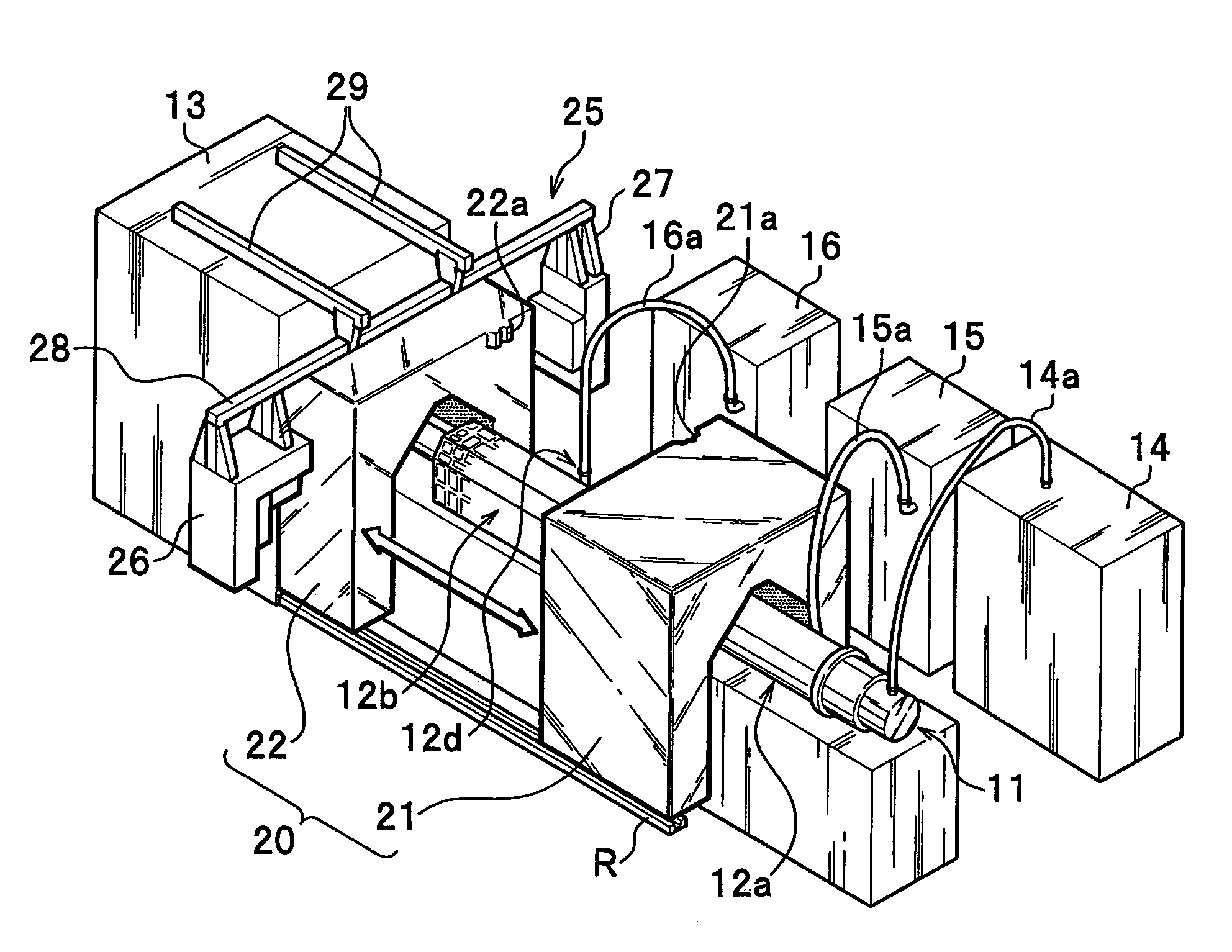 Radioisotope production apparatus and radiopharmaceutical production apparatus
