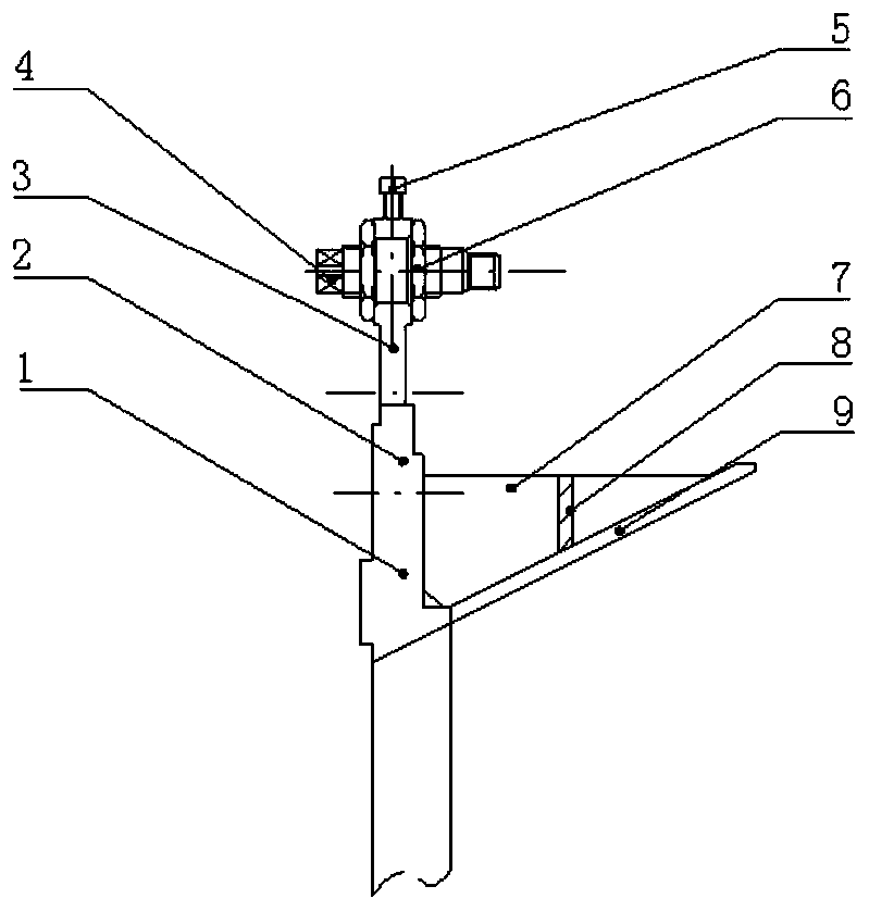 An adjustable diffuser section structure of a flue gas turbine