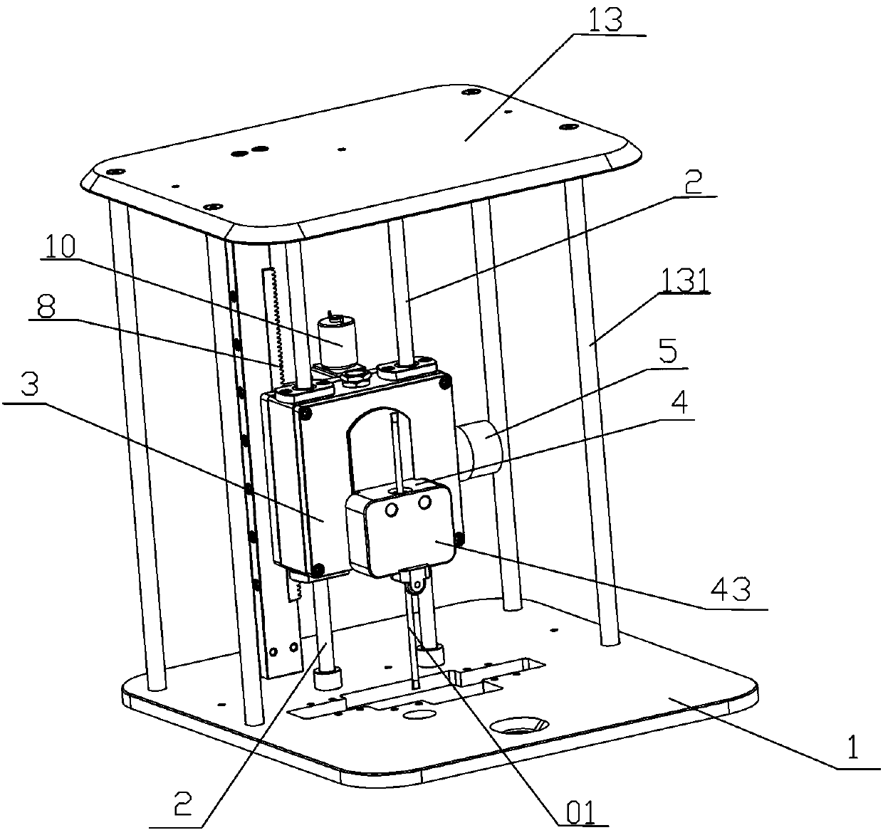 Hose blood drainage device