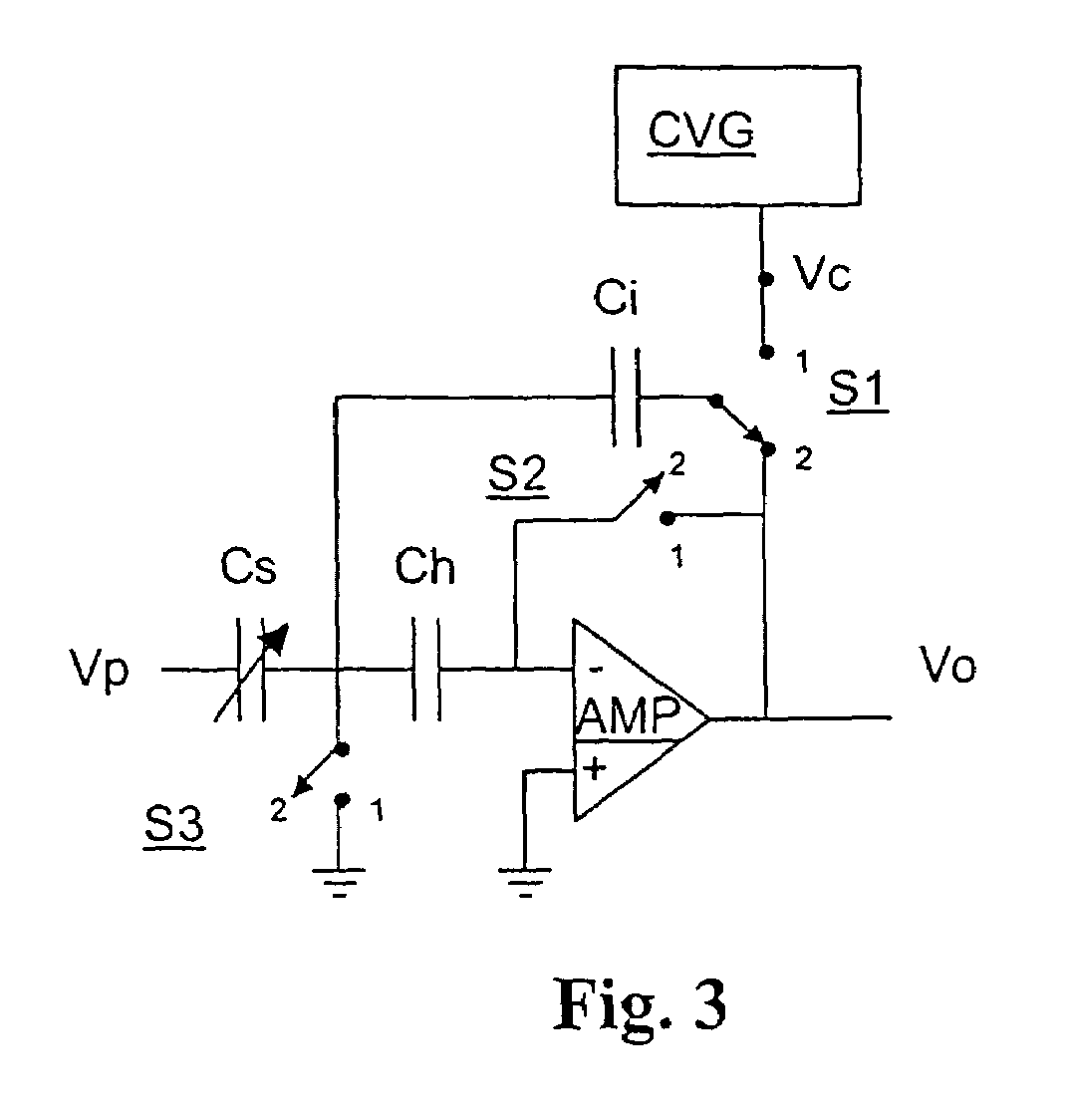 PWM-based measurement interface for a micro-machined electrostatic actuator