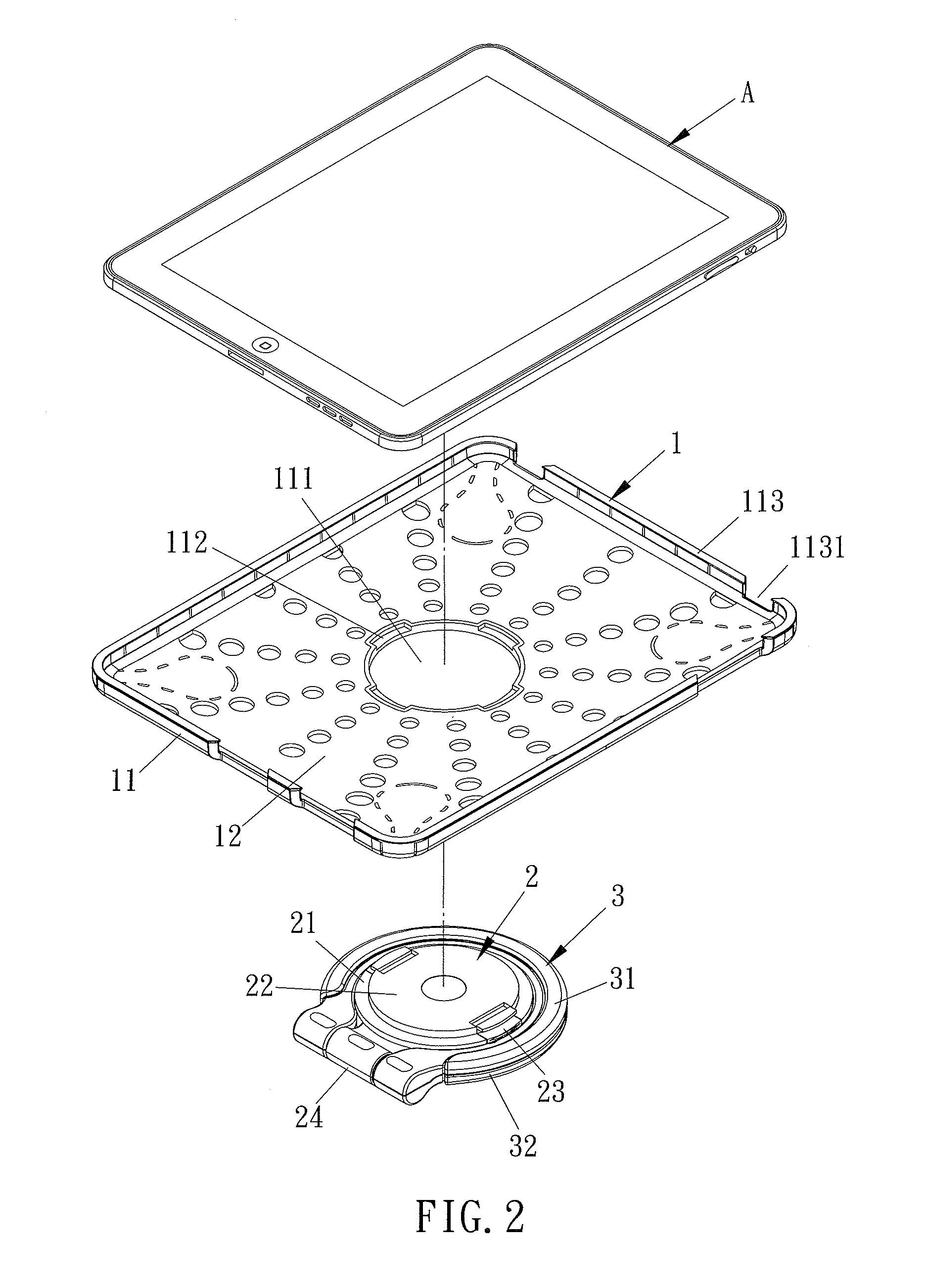 Support Structure of a Digital Device