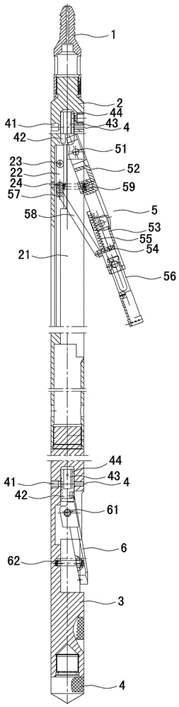 Automatic arm retraction type putting and fishing device