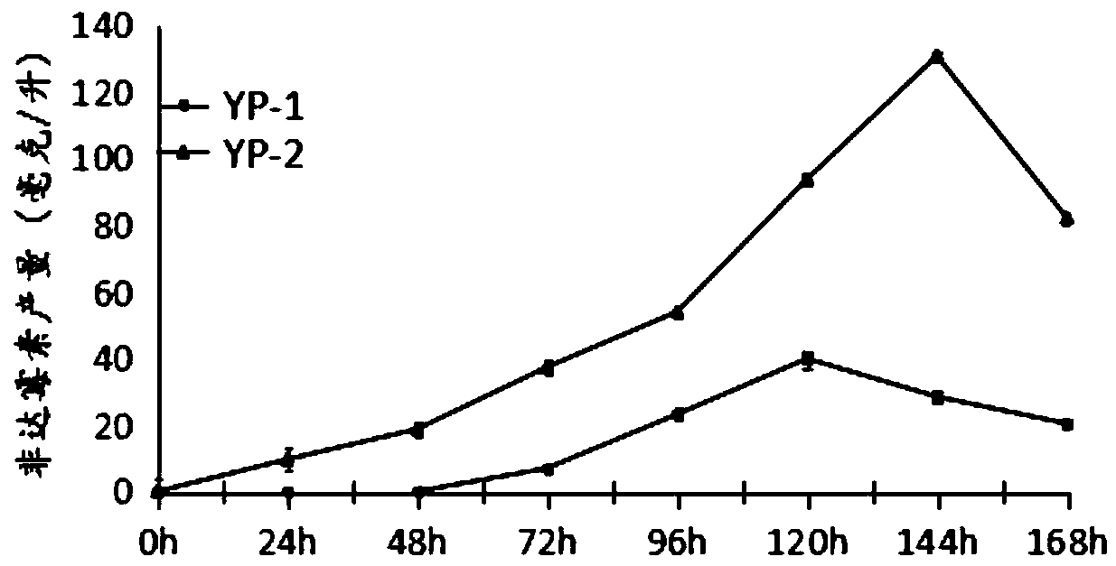 Fidaxomicin genetically engineered bacterium, construction method and application