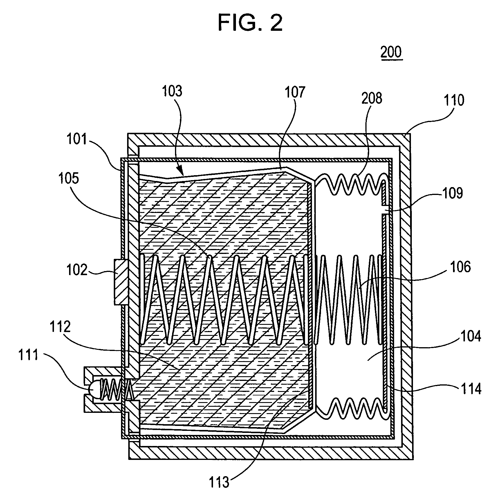 Liquid storage container and liquid ejection recording apparatus having the container mounted thereon