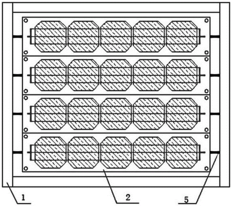 Building integrated photovoltaics shutter external sunshade system