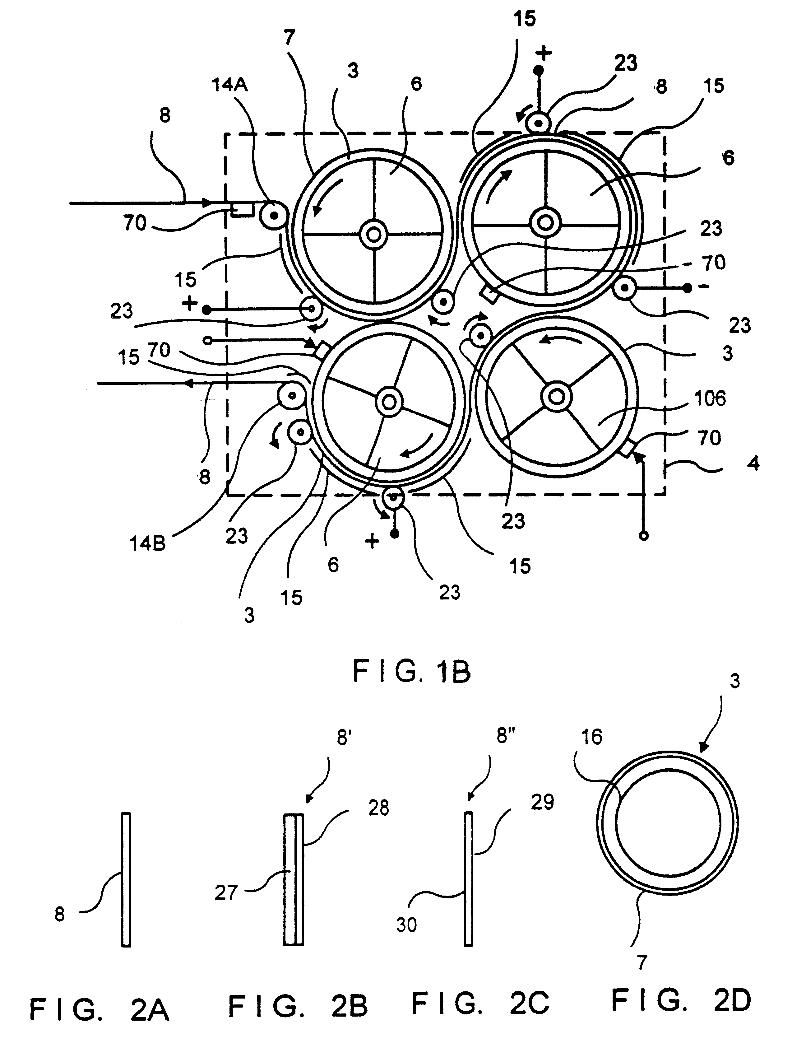 Metal-air fuel cell battery system employing a plurality of moving cathode structures for improved volumetric power density