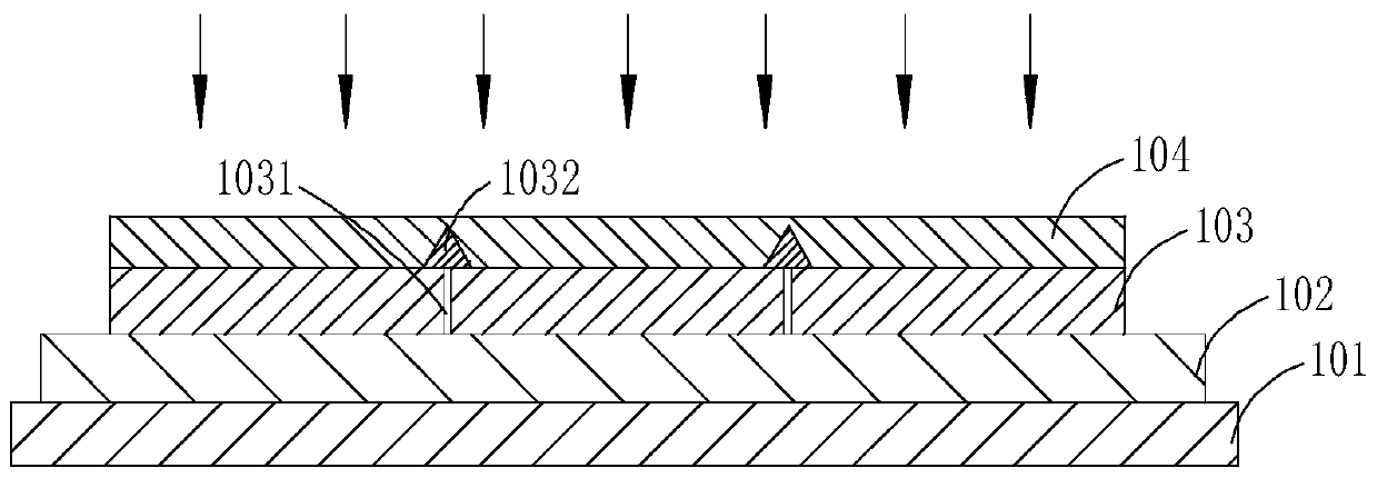 Polysilicon thin film processing method, thin film transistor, array substrate and display panel