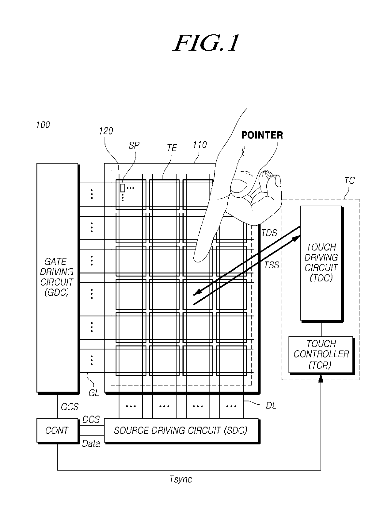 Touch circuit, touch driving circuit, touch display device, and method for driving touch circuit