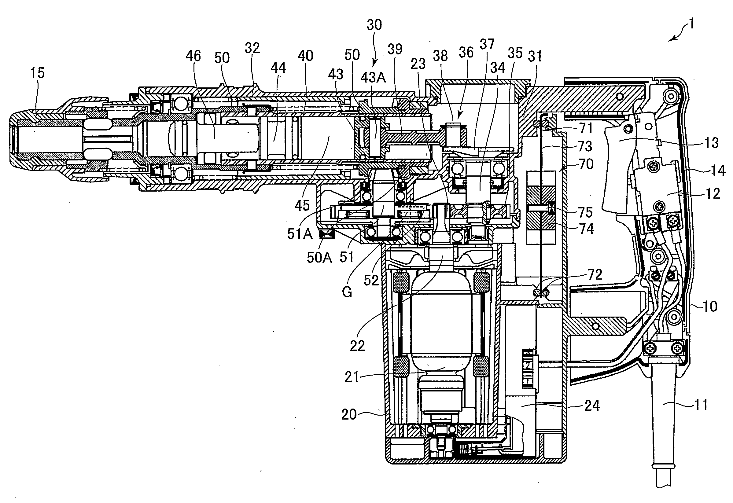 Electrical power tool