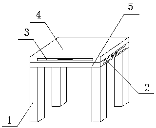 Method for manufacturing multipurpose table