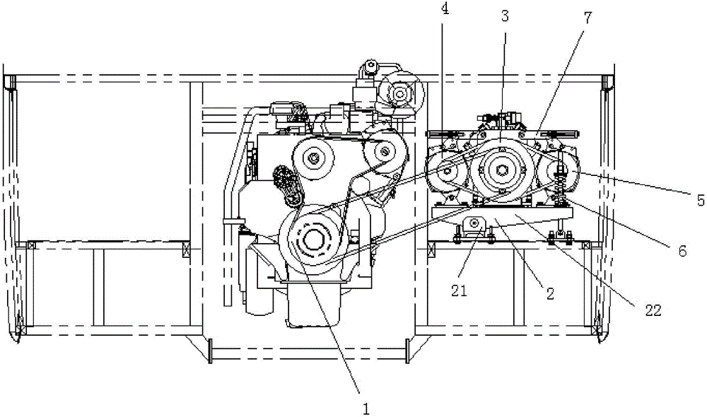 A power supply device for passenger cars