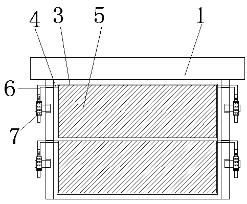 Plastic packing box