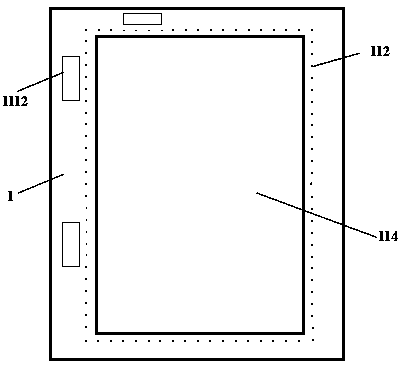 Support mechanism for machining double-sided ITO (Indium Tin Oxide) glass