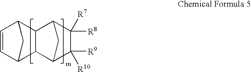 Method for polymerizing cycloolefin polymer containing polar functional groups and electronic devices employing the polymerized cycloolefins