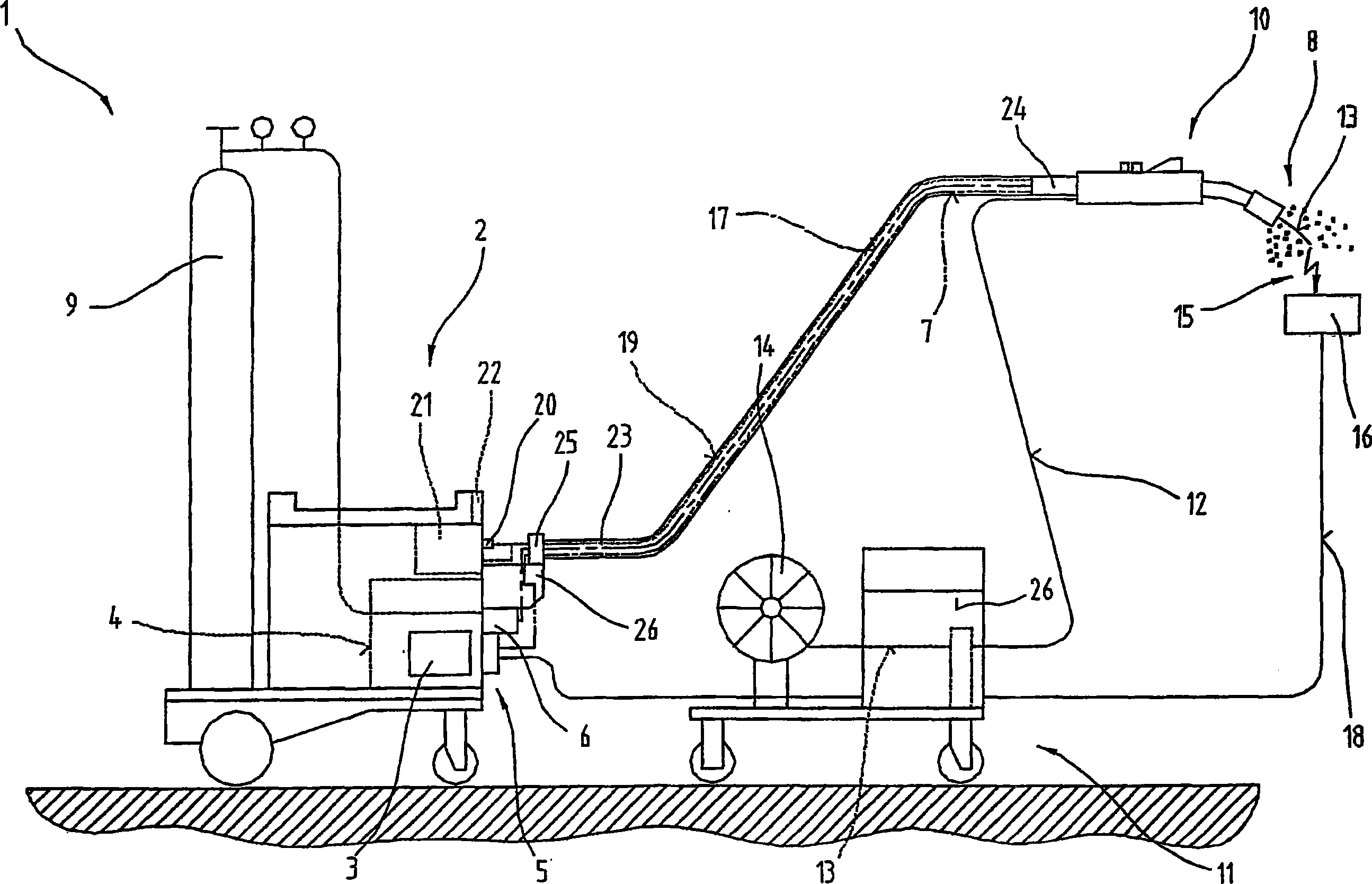 Welding unit and welding method by means of which at least two different welding processes may be combined