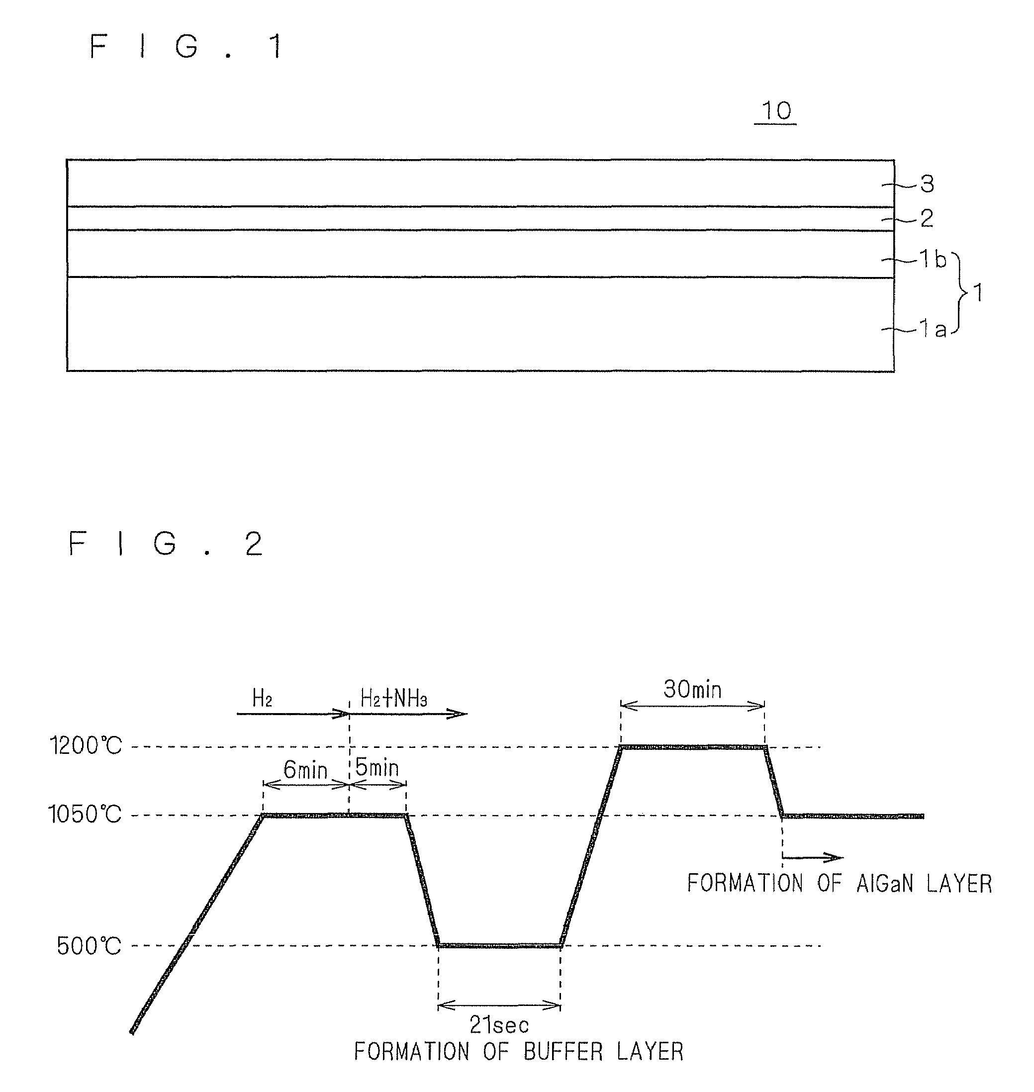 Method for forming AlGaN crystal layer