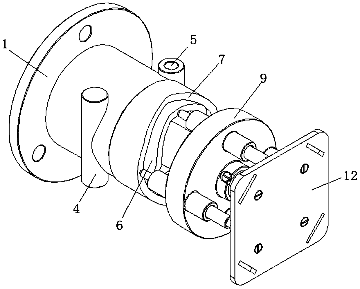 Double-cam universal rotary table