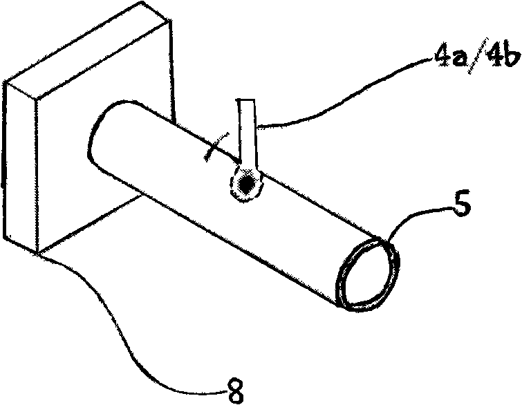 Laser bending shaping method and device of light-wall conduit