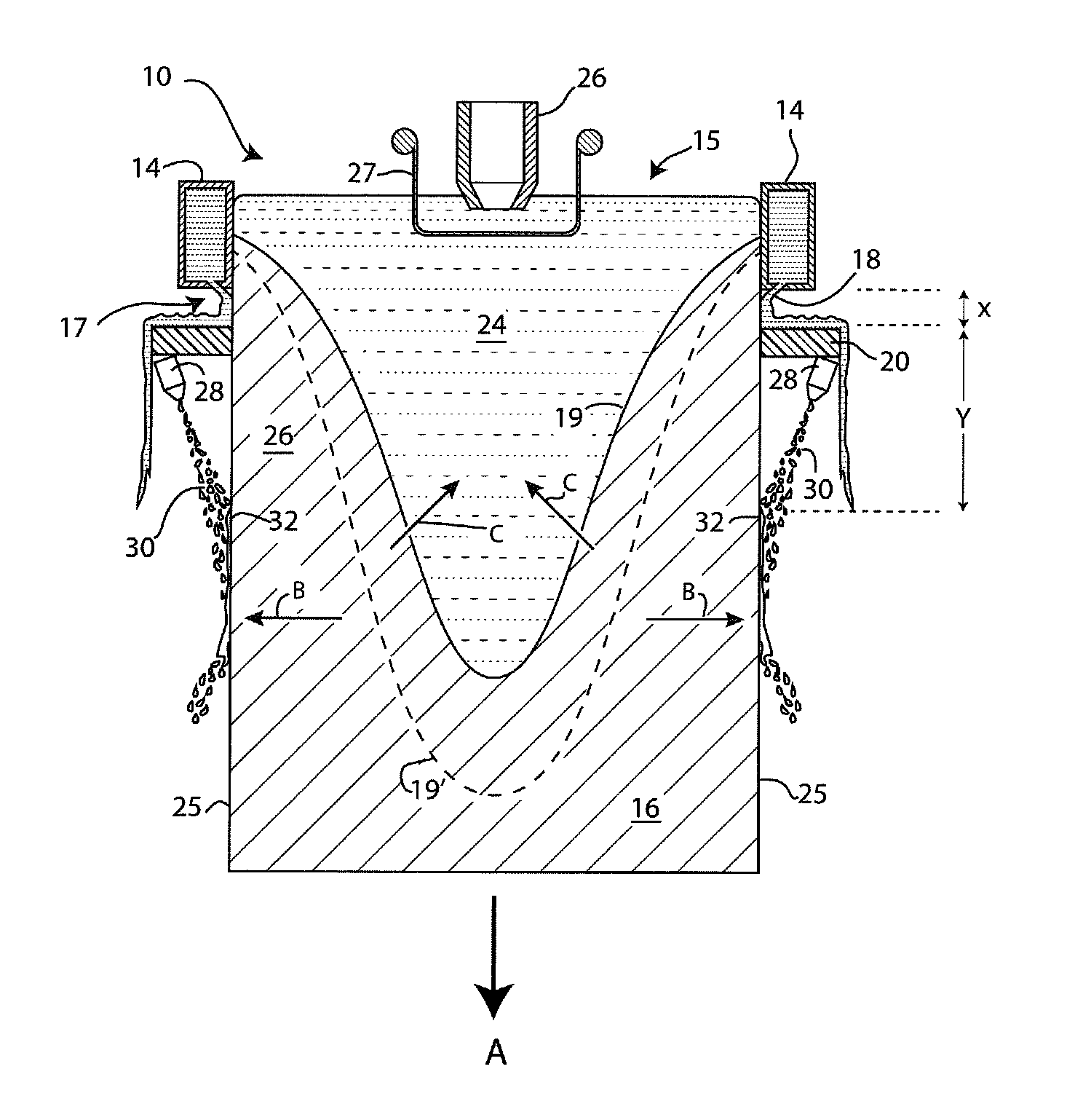 In-situ homogenization of DC cast metals with additional quench