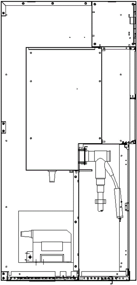 Indoor intelligent 10 kV boundary circuit-breaker switch cabinet having communication function