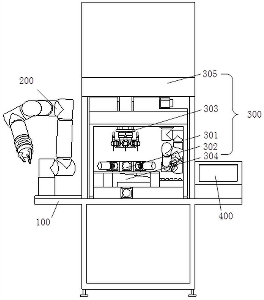 Automatic powder drilling device applied to temporal bone