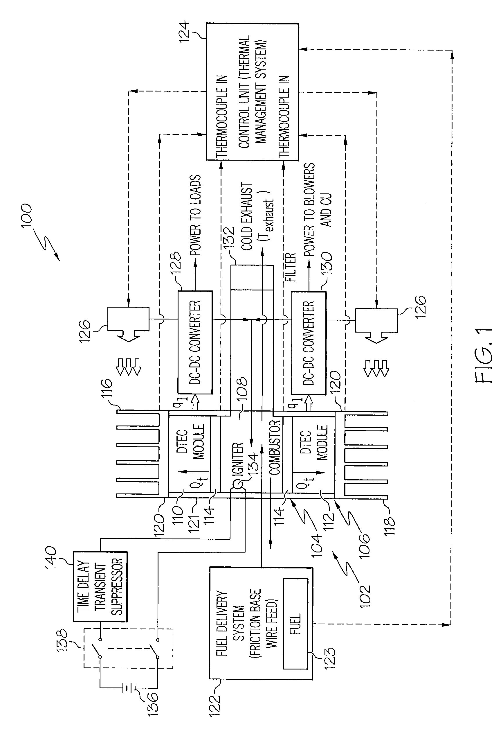 Device and method for generating electrical power