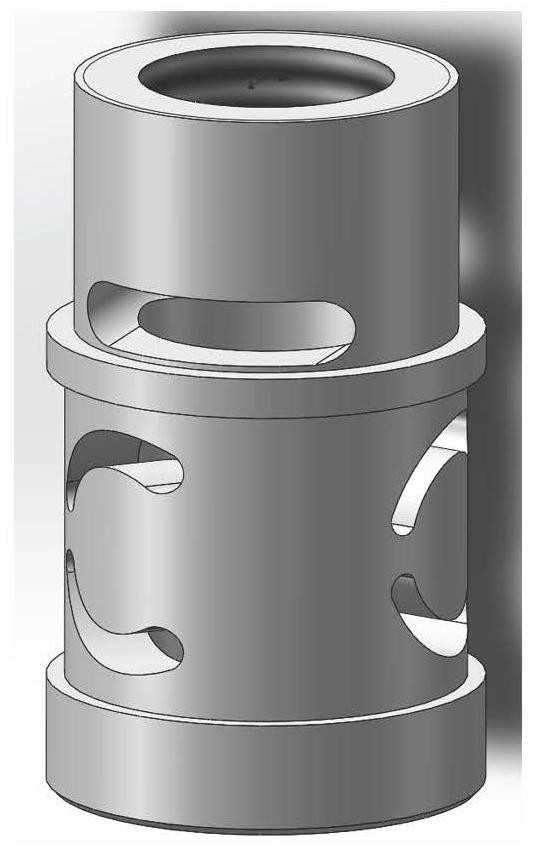 Electric throttle-valve adjusting device for small hydraulic damping cylinder