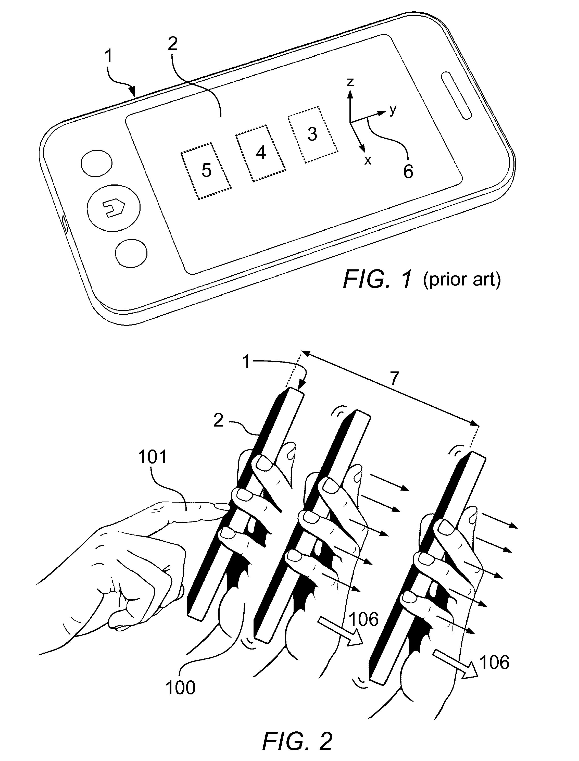 Method for gesture control