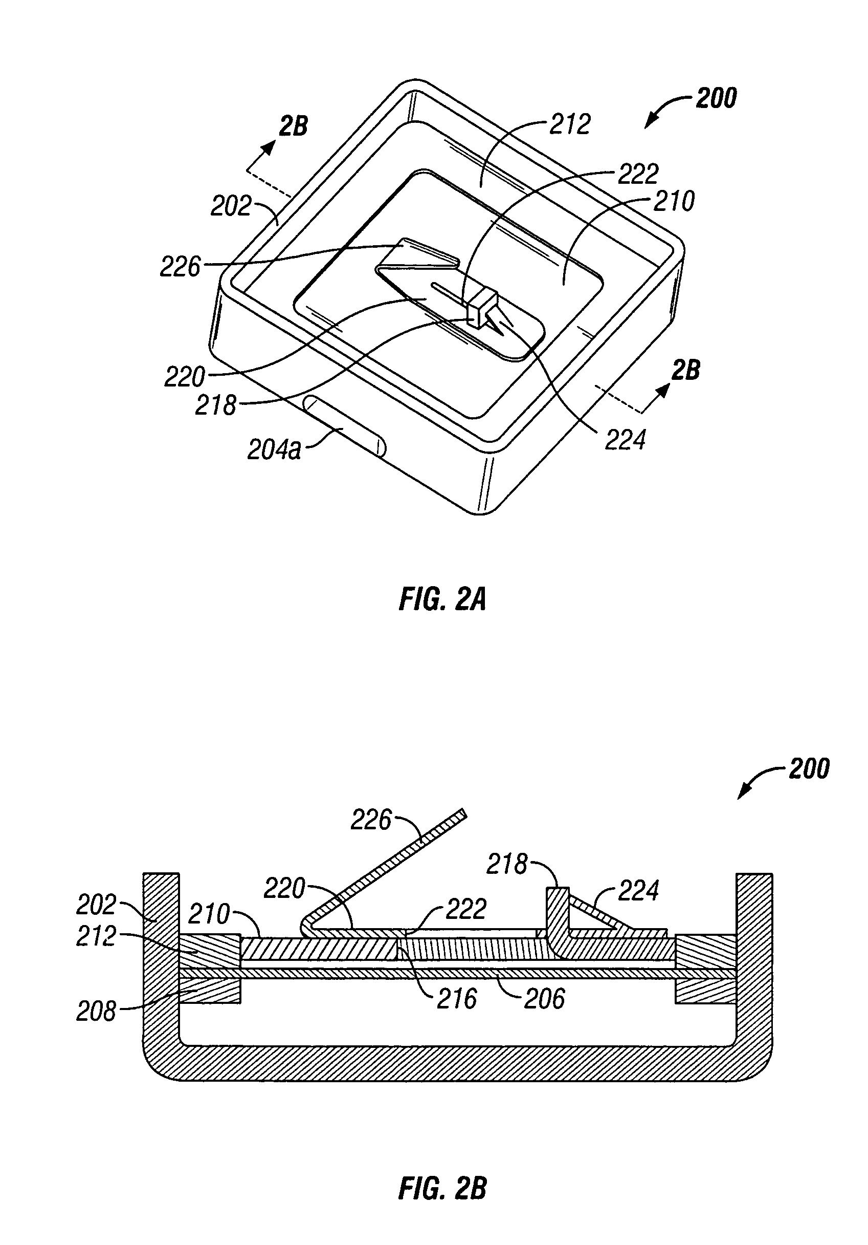 Microphone with internal damping