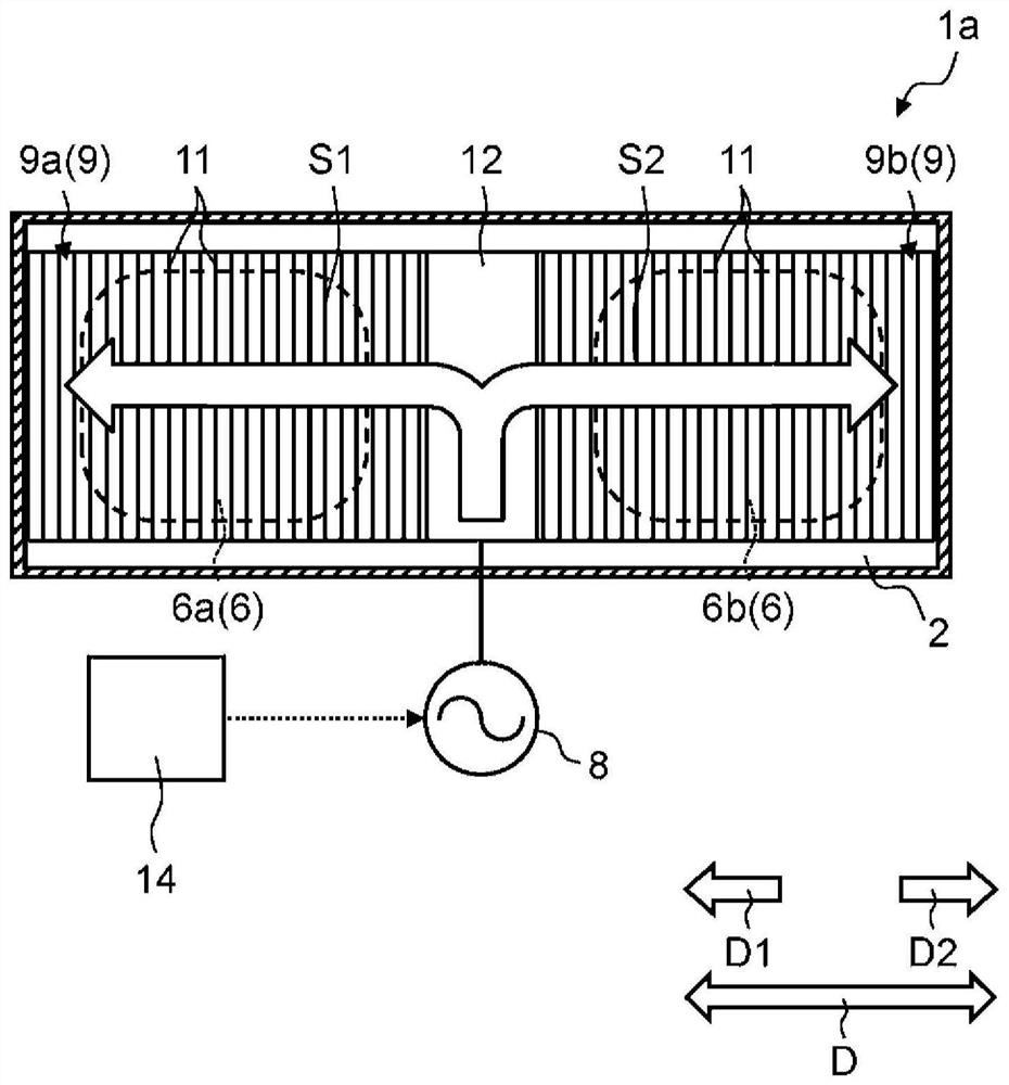 High frequency heating device